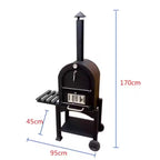 EmberFlame Compact Wood-Fired Pizza Oven